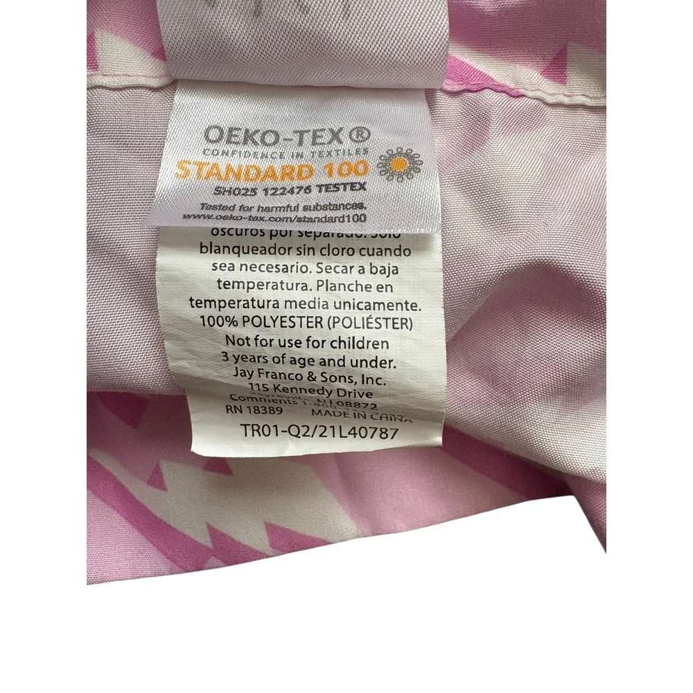 We Wear Cute Pink Lightning‎ Bolt Pillowcase Standard 20x 29 Polyester